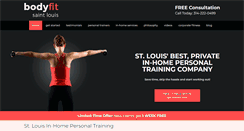 Desktop Screenshot of bodyfitstl.com